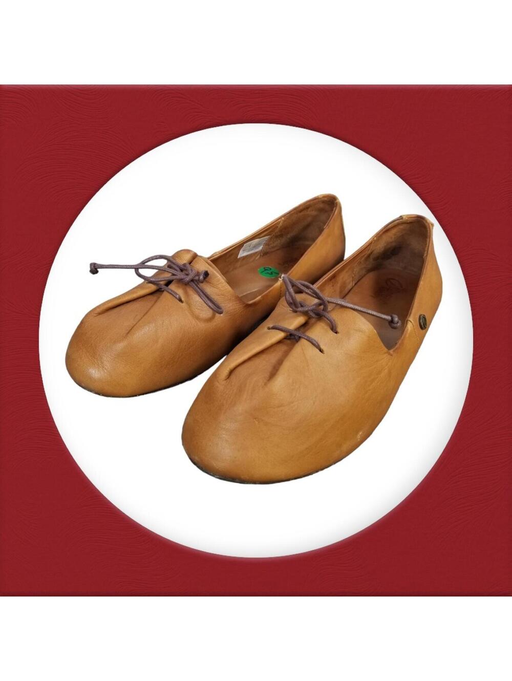 Sergio Tomani Tuka Slip-on Women's 9.5M Brown HONEY Leather